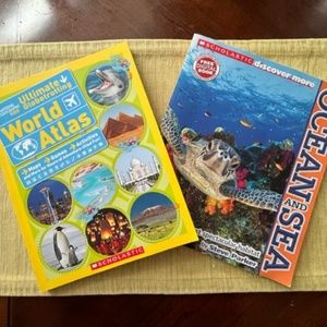 2 ~ Children's Books ~ National Geographic & Scholastic ~ 2 Great Books